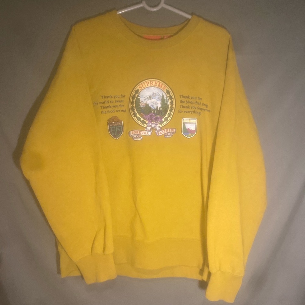 Supreme Mountain Crewneck Sweater
